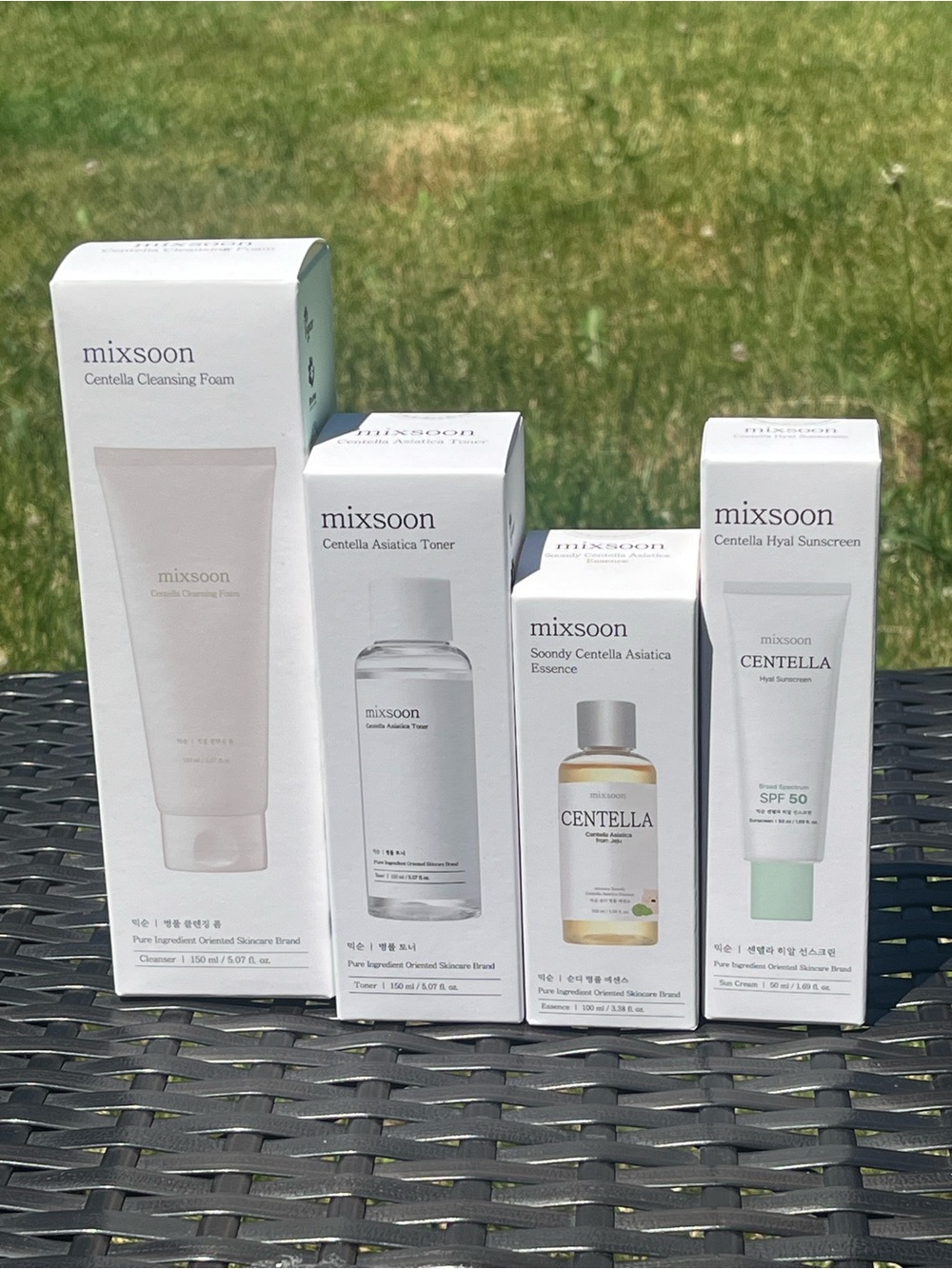 Mixsoon Centella Skincare Set - White & Green Packaging